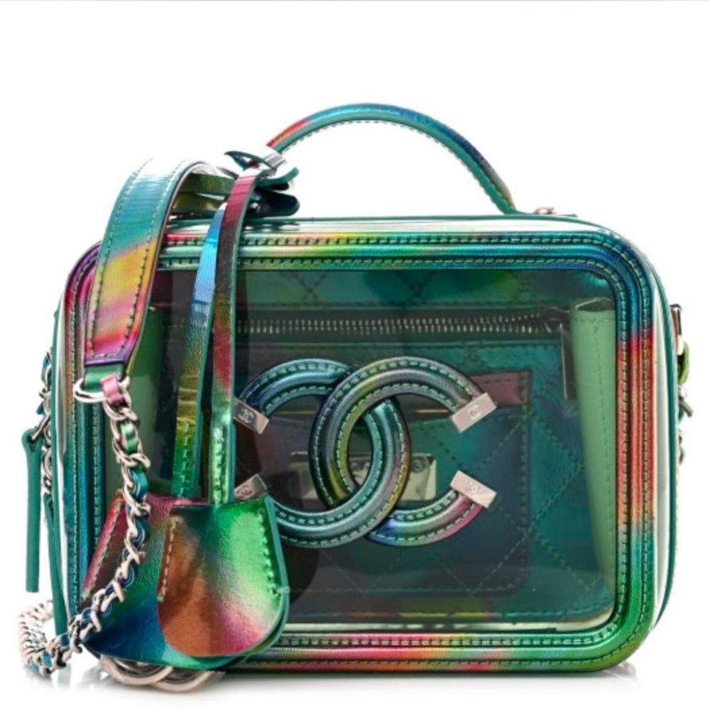 Chanel PVC bag 
Excellent Condition 
Comes as shown